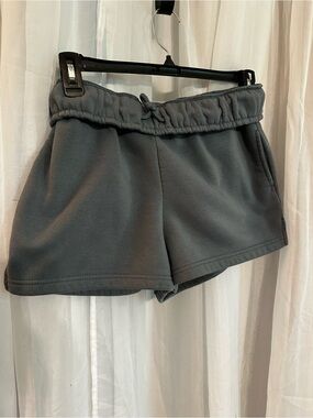 Urban Rebel Women's Relaxed Drawstring Shorts - in Bluish Gray